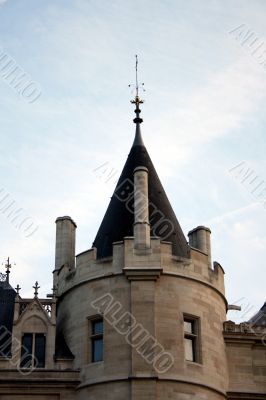 Paris. The Conciergerie tower