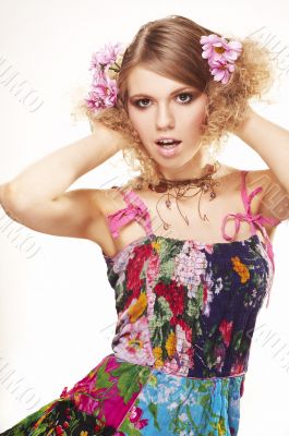 spring girl