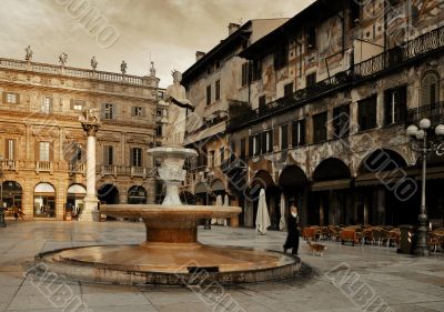 Square in Verona
