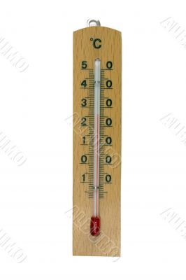 Thermometer isolated on white background