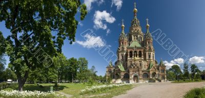 Panoramic view of Church