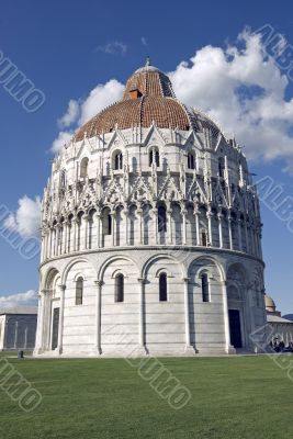 Pisa (Tuscany) - Baptistery of the Cathedral