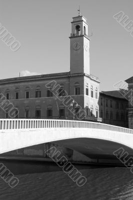 Pisa (Tuscany) - Bridge over the Arno river
