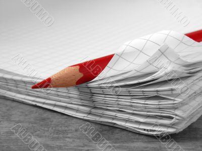 red pencil 1