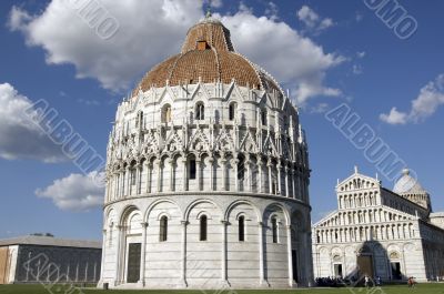 Pisa (Tuscany) - Cathedral and Baptistery