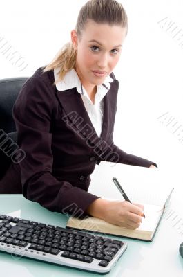 executive in office