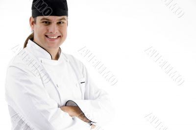 smiling young male chef
