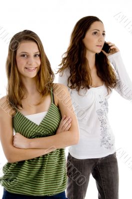 young friends having fun