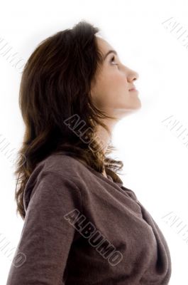 smart teenager posing