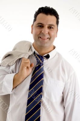 cheerful businessman