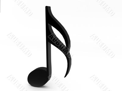 one treble clef