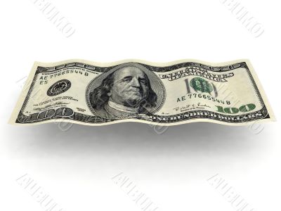  wavy dollar bill