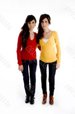 standing young models
