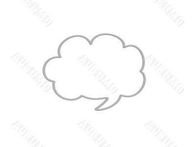 an isolated dialog box .