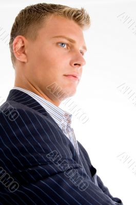 portrait of handsome man