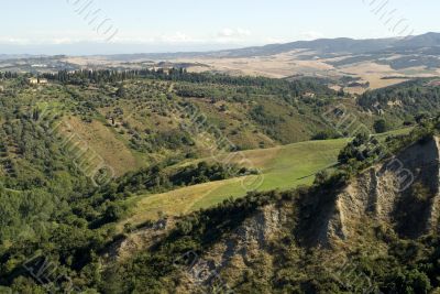 Landscape near Volterra (Tuscany)