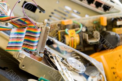 Old computer parts