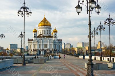 Cathedral of Christ the Saviour in Moscow