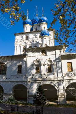 White orthodox church