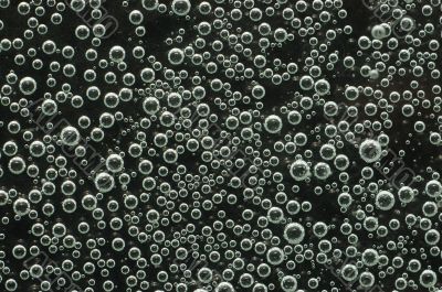 water with bubbles