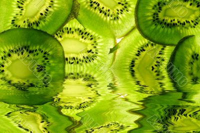 Kiwi slices