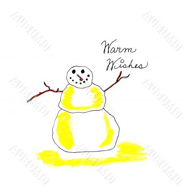 Pee Snowman