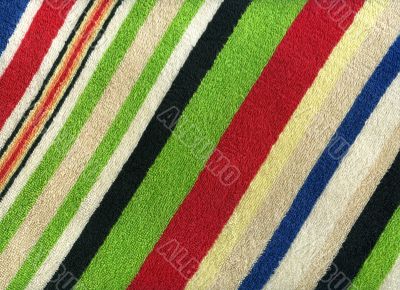 Striped towel