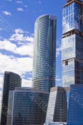 high business skyscraper