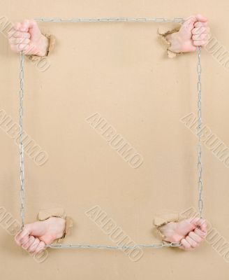Frame of chain