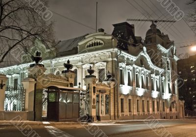 Old building night view