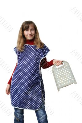 girl with grater