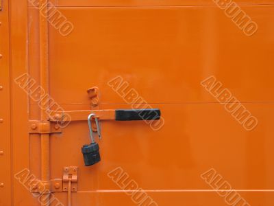 orange door