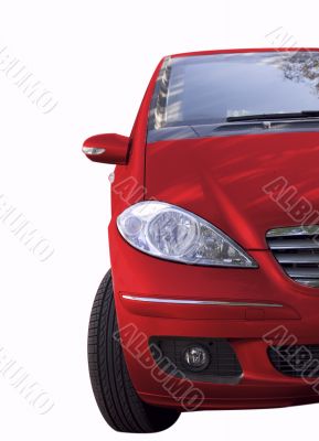 Red car