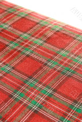 Checked red texture