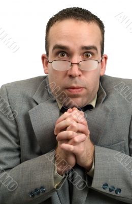 Cold Businessman