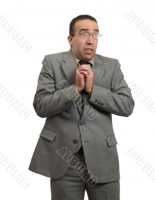 Cold Man In Suit