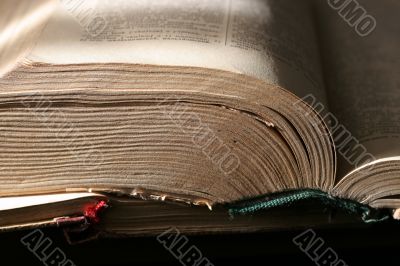 book and spectacles