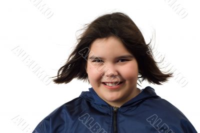 Blowing Hair