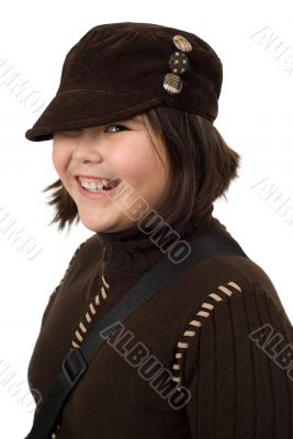 Smiling Preteen