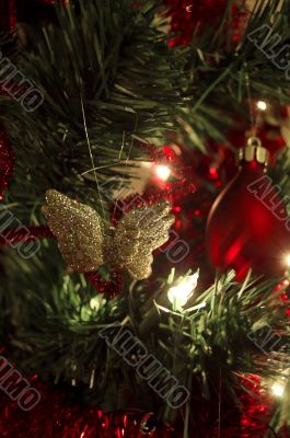 Golden butterfly