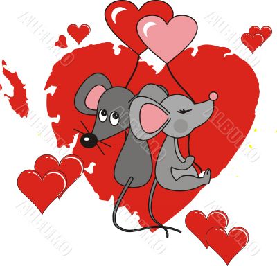 Enamoured mice