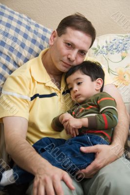 Father and son