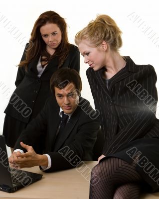 Office workers