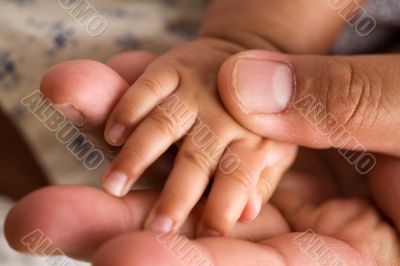 Tiny fingers