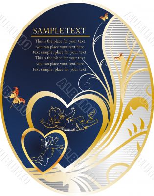 Butterflies and heart