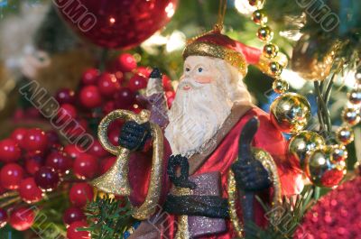 Santa Ornament