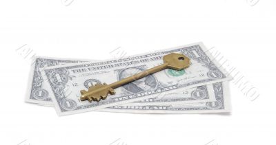 Key and money