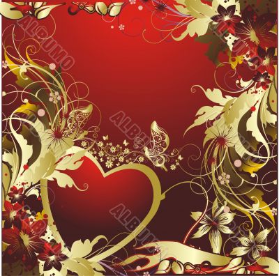 Heart in colours