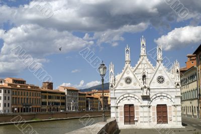 Pisa (Tuscany) - Church of Santa Maria della Spina