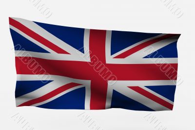 UK 3d flag